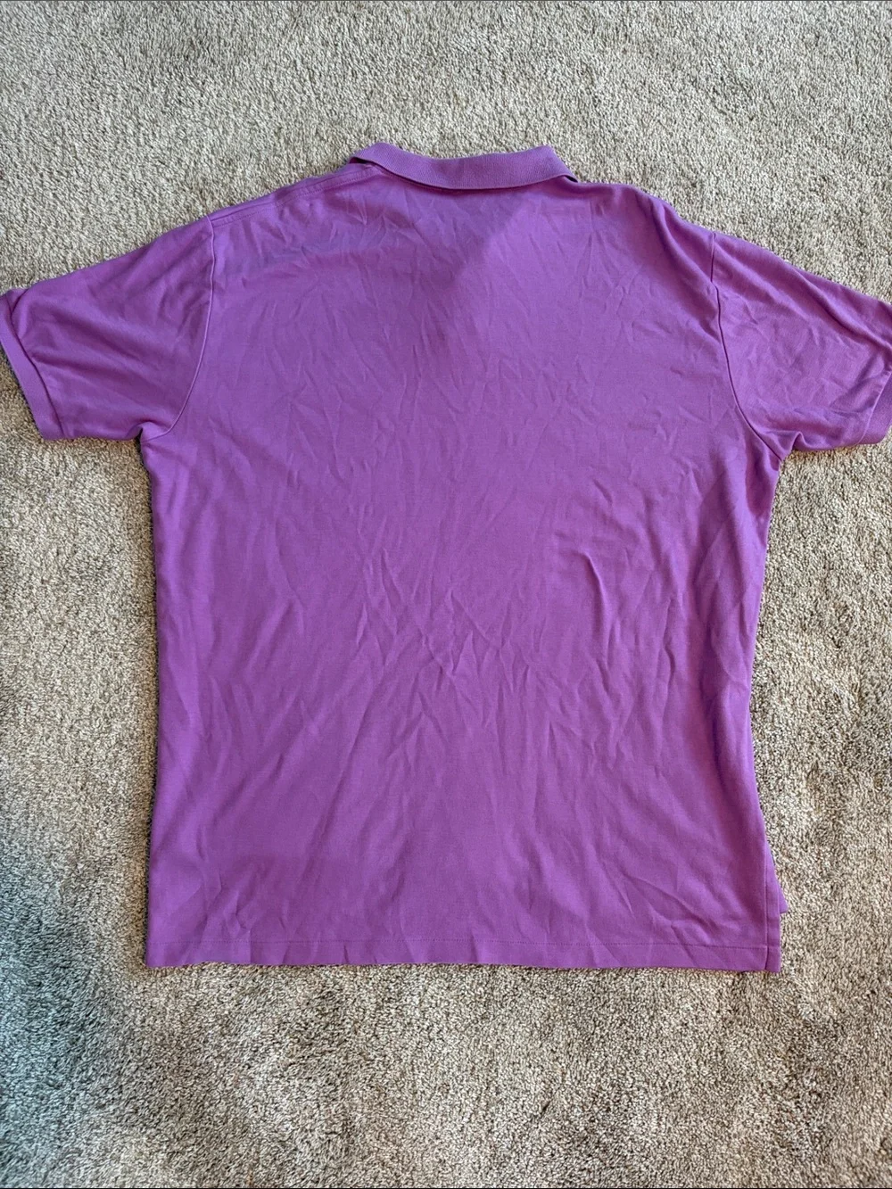 Polo by Ralph Lauren Men’s Lavender Polo Shirt with Mint Pony